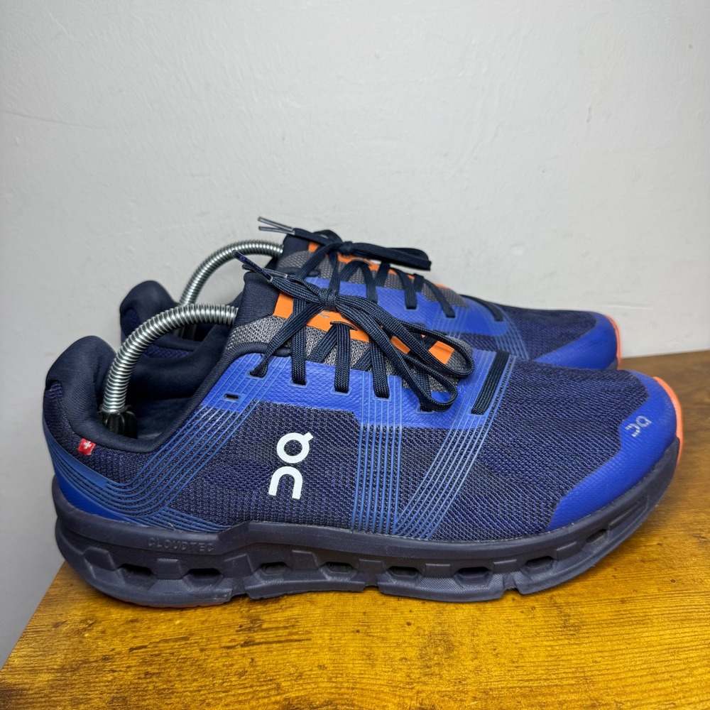 On Cloud Cloudgo Running Shoes Mens Size 10 Blue Orange 55.98235